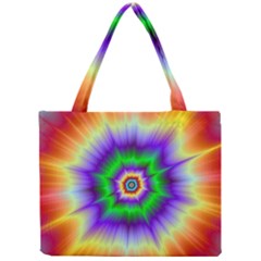 Psychedelic Explosion Mini Tote Bag by Filthyphil