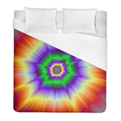 Psychedelic Explosion Duvet Cover (full/ Double Size) by Filthyphil