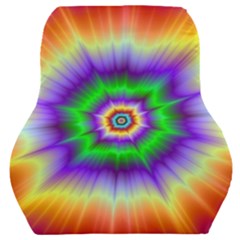 Psychedelic Trance Car Seat Back Cushion  by Filthyphil