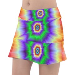 Psychedelic Explosion Tennis Skorts by Filthyphil