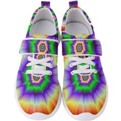 Psychedelic Trance Men s Velcro Strap Shoes by Filthyphil