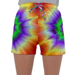 Psychedelic Big Bang Sleepwear Shorts by Filthyphil