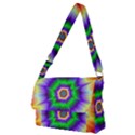 Psychedelic Explosion Full Print Messenger Bag (M) View1