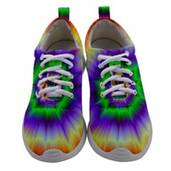 Psychedelic Big Bang Athletic Shoes by Filthyphil