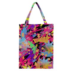 Psychedelic Geometry Classic Tote Bag