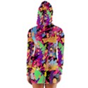 Psychedelic Geometry Long Sleeve Hooded T-shirt View2