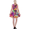 Psychedelic Geometry Reversible Velvet Sleeveless Dress View2