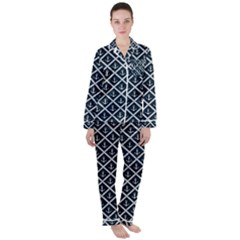 Anchors  Satin Long Sleeve Pyjamas Set by Sobalvarro