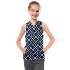 Anchors  Kids  Sleeveless Hoodie by Sobalvarro