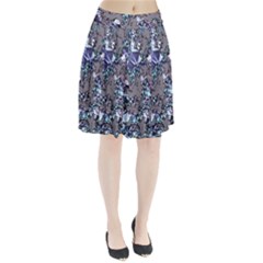 Crystal Puke Pleated Skirt by MRNStudios