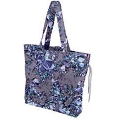 Crystal Puke Drawstring Tote Bag by MRNStudios