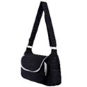 Black Crocodile Skin Multipack Bag View2