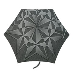 Star Grey Mini Folding Umbrellas