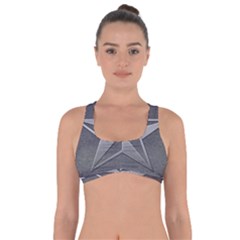 Star Grey Got No Strings Sports Bra by HermanTelo