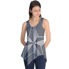 Star Grey Sleeveless Tunic