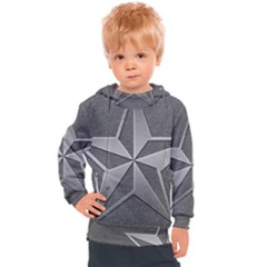 Star Grey Kids  Hooded Pullover