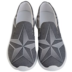 Star Grey Men s Lightweight Slip Ons by HermanTelo