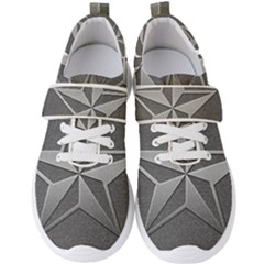 Star Grey Men s Velcro Strap Shoes