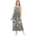 Star Grey Boho Sleeveless Summer Dress View1