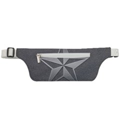 Star Grey Active Waist Bag by HermanTelo