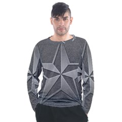 Star Grey Men s Long Sleeve Raglan Tee