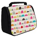 Scandinavian Folk Art Rainbow Road Full Print Travel Pouch (Big) View2