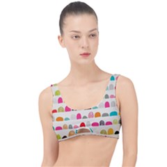 Scandinavian Folk Art Rainbow Road The Little Details Bikini Top by andStretch