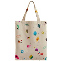 Dots, Spots, And Whatnot Zipper Classic Tote Bag by andStretch