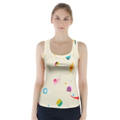 Dots, Spots, And Whatnot Racer Back Sports Top by andStretch