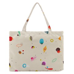 Dots, Spots, And Whatnot Zipper Medium Tote Bag by andStretch