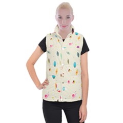 Dots, Spots, And Whatnot Women s Button Up Vest by andStretch