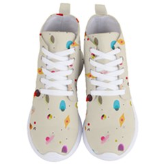 Dots, Spots, And Whatnot Women s Lightweight High Top Sneakers by andStretch