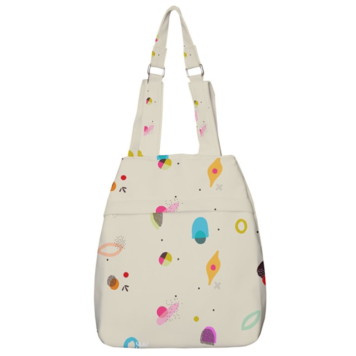 Dots, Spots, And Whatnot Center Zip Backpack