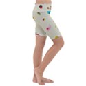 Dots, Spots, And Whatnot Kids  Lightweight Velour Cropped Yoga Leggings View3