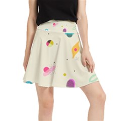 Dots, Spots, And Whatnot Waistband Skirt by andStretch