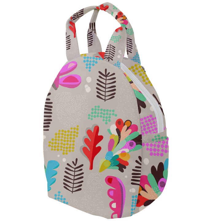 Scandinavian Foliage Fun Travel Backpacks