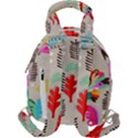 Scandinavian Foliage Fun Travel Backpacks View2