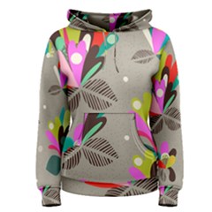 Scandinavian Flower Shower Women s Pullover Hoodie by andStretch