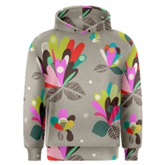 Scandinavian Flower Shower Men s Overhead Hoodie by andStretch