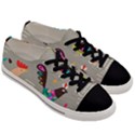 Scandinavian Birds Feather Weather Men s Low Top Canvas Sneakers View3