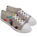 Scandinavian Birds Feather Weather Women s Low Top Canvas Sneakers View3