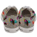 Scandinavian Birds Feather Weather Women s Low Top Canvas Sneakers View4