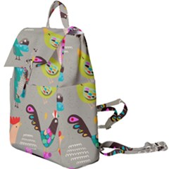 Scandinavian Birds Feather Weather Buckle Everyday Backpack