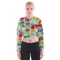 Scandinavian Balancing Act Cropped Sweatshirt View1