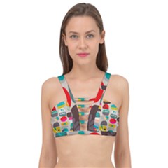 Scandinavian Balancing Act Cage Up Bikini Top by andStretch