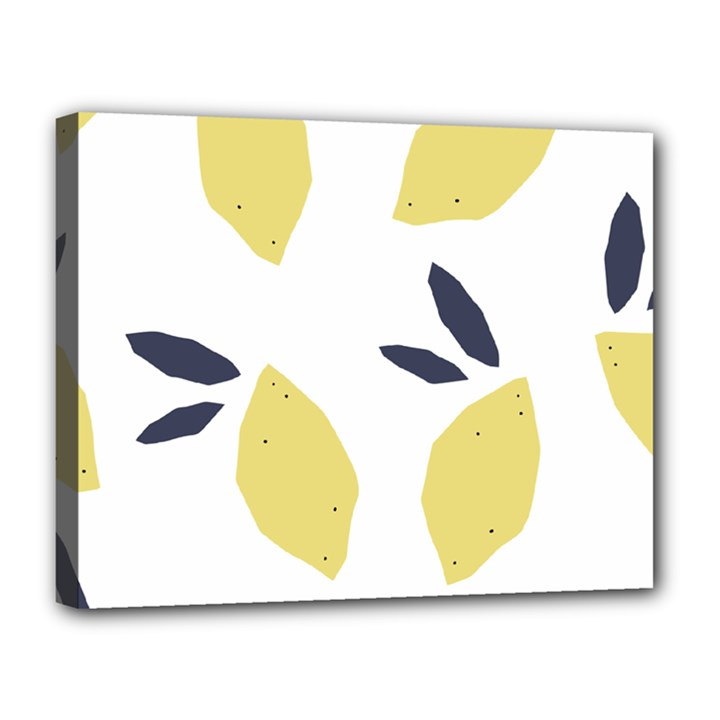 Laser Lemons Canvas 14  x 11  (Stretched)