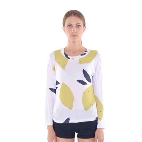 Laser Lemons Women s Long Sleeve Tee by andStretch