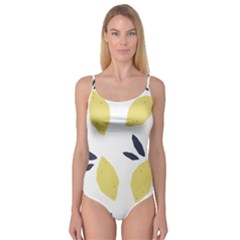 Laser Lemons Camisole Leotard  by andStretch