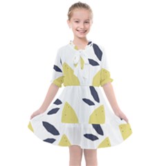 Laser Lemons Kids  All Frills Chiffon Dress by andStretch