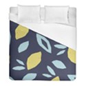 Laser Lemon Navy Duvet Cover (Full/ Double Size) View1